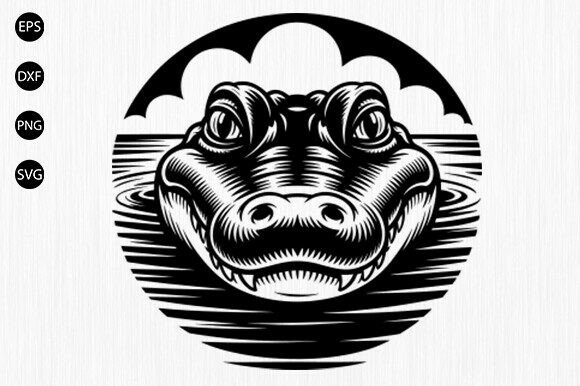 Download Alligator Svg, Crocodile SVG Files - Crocodile svg Collection