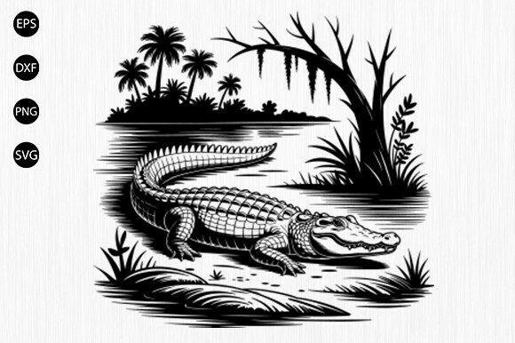 Download Alligator Svg, Crocodile SVG Files - Crocodile svg Collection