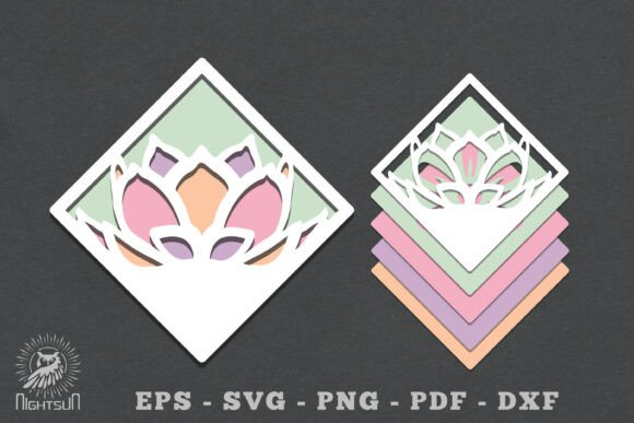 Download Flowers Layered Papercut SVG 10 - Premium Bundle