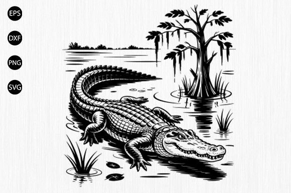 Download Alligator Svg, Crocodile SVG Files - Crocodile svg Collection