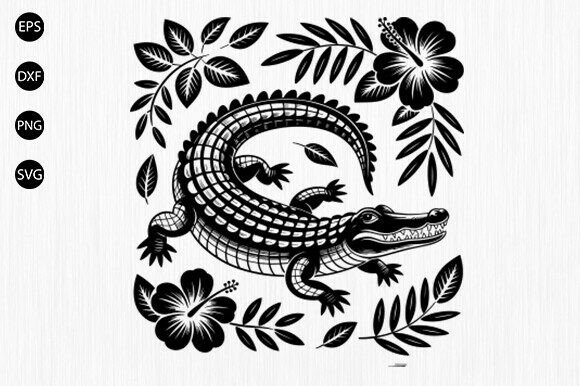 Download Alligator Svg, Crocodile SVG Files - Crocodile svg Collection