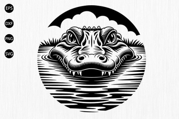Download Alligator Svg, Crocodile SVG Files - Crocodile svg Collection