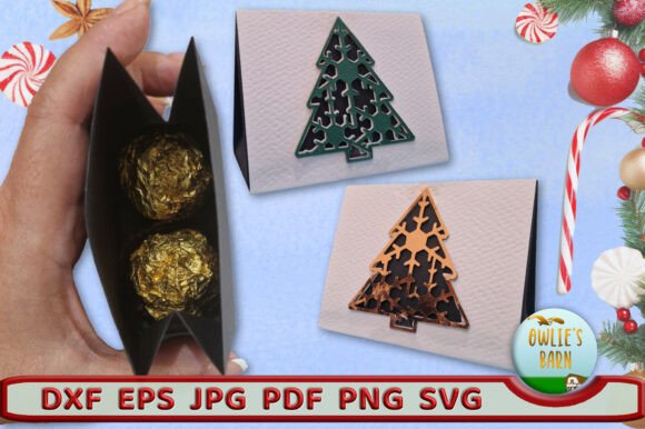 Download Triangular Slide-in Christmas Box - Premium Resources