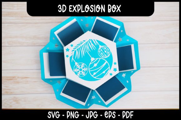 Download Explosion Box SVG,Christmas Balls - Premium Resources