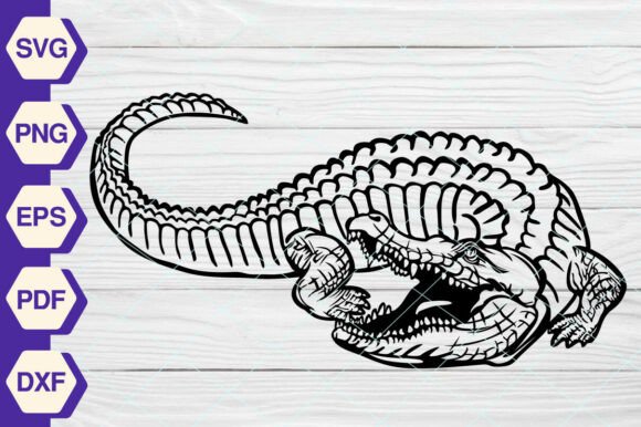 Download Crocodile SVG, Alligator Animal - EP382 - Crocodile svg Collection