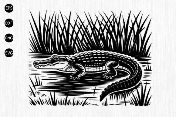 Download Alligator Svg, Crocodile SVG Files - Crocodile svg Collection
