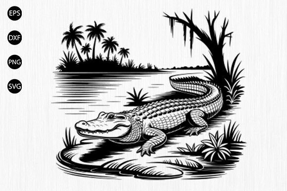Download Alligator Svg, Crocodile SVG Files - Crocodile svg Collection